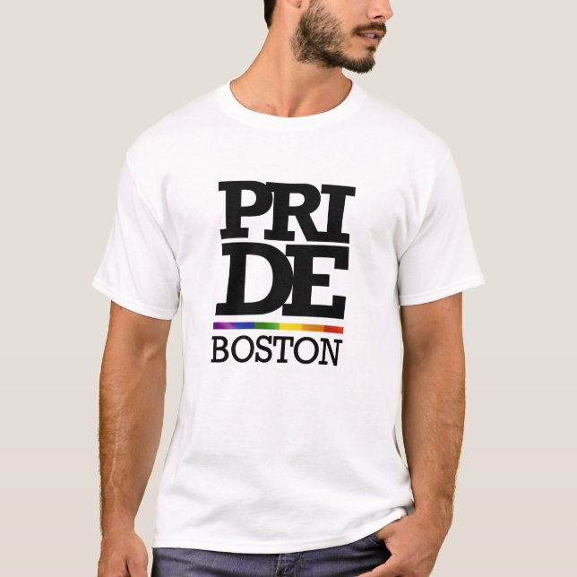 BOSTON PRIDE -.png T-Shirt (Front)