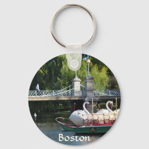 Boston Public Garden Key Chain
