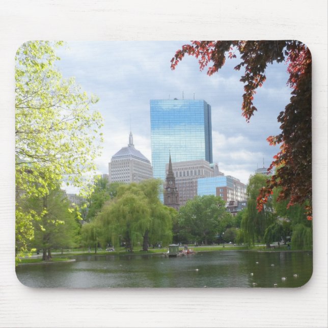 Boston Public Garden Mouse Pad (Front)