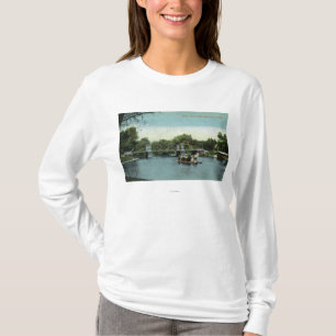 Boston Public Garden View of the Bridge T-Shirt