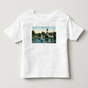 Boston Public Garden View of Venus at the Bath Toddler T-shirt