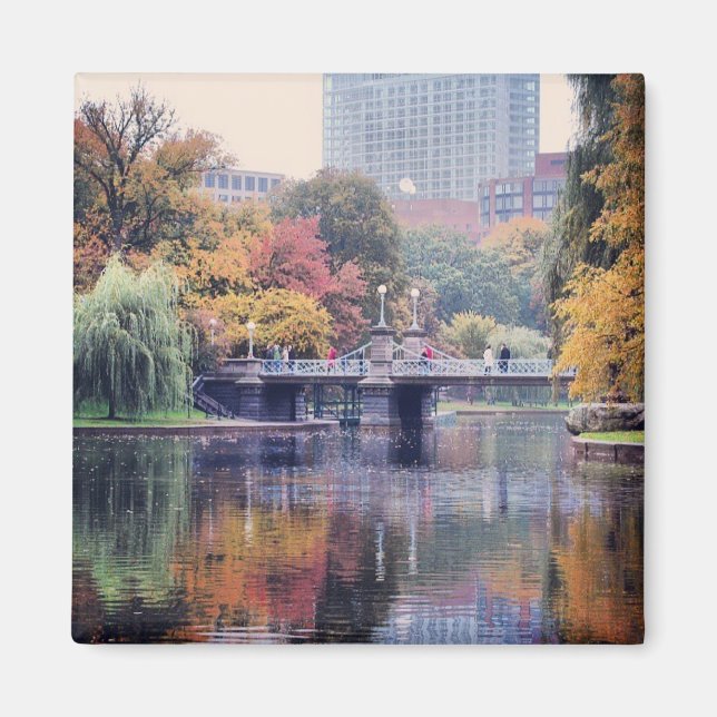 Boston Public Gardens Magnet (Front)