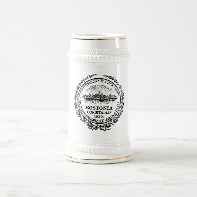 Boston Seal Beer Stein (Center)