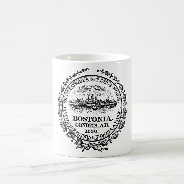 Boston Seal Coffee Mug (Center)