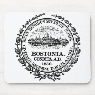 Boston Seal Mouse Pad