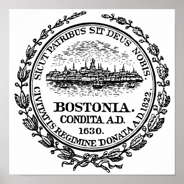Boston Seal Poster (Front)