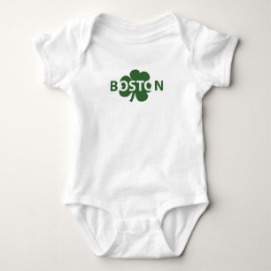 Boston Shamrock Baby Bodysuit