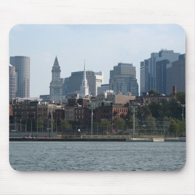 Boston Skyline Mouse Pad (Front)