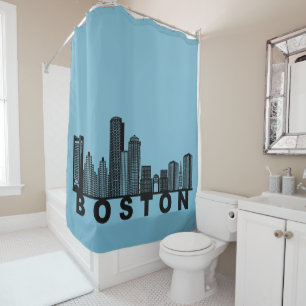 Boston Skyline Silhouette