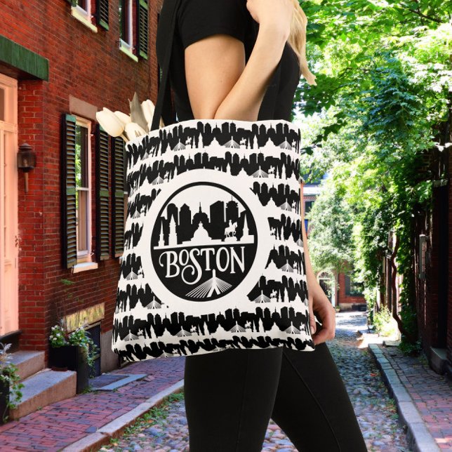 Boston Skyline Tote Bag (Creator Uploaded)