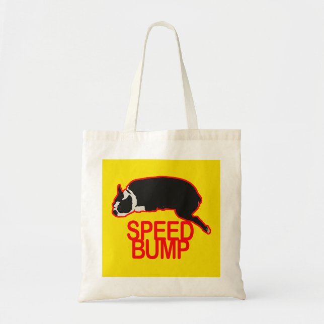 Boston Speed Bump Tote Bag (Front)