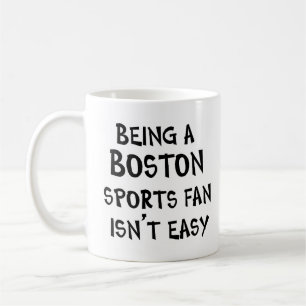 boston sports fan, being coffee mug