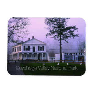 Boston Store, M. D. Garage, Cuyahoga National Park Magnet
