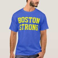 Boston strong blue yellow