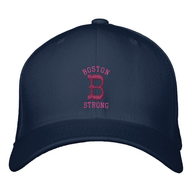 Boston Strong Embroidered Hat (Front)
