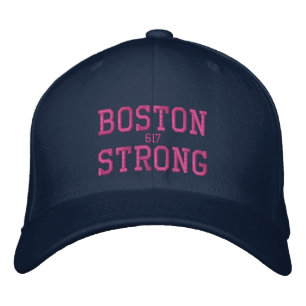 Boston Strong Embroidered Hat