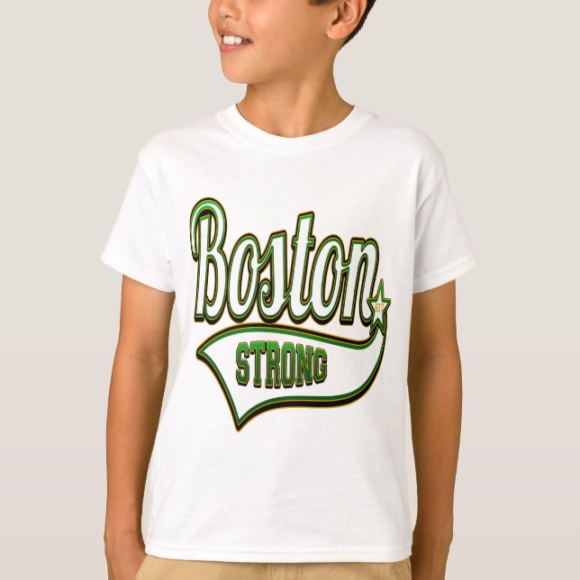 Boston Strong Irish GREEN T-Shirt (Front)