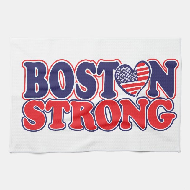 Boston Strong Kitchen Towel (Horizontal)