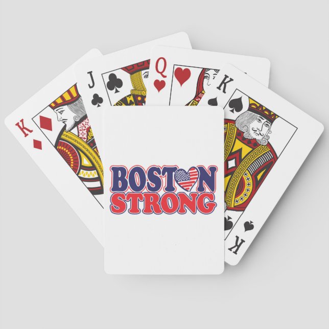 Boston Strong Playing Cards (Back)
