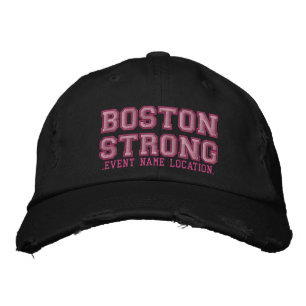 Boston Strong Ribbon Edition Cap Personalize it!