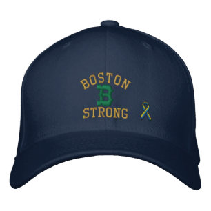 Boston Strong Ribbon Edition Embroidered Hat