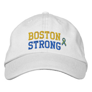 Boston Strong Ribbon Edition Embroidered Hat