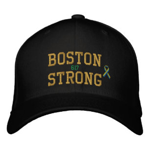 Boston Strong Ribbon Edition Embroidered Hat