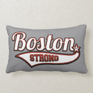 Boston Strong Rider Style Lumbar Pillow