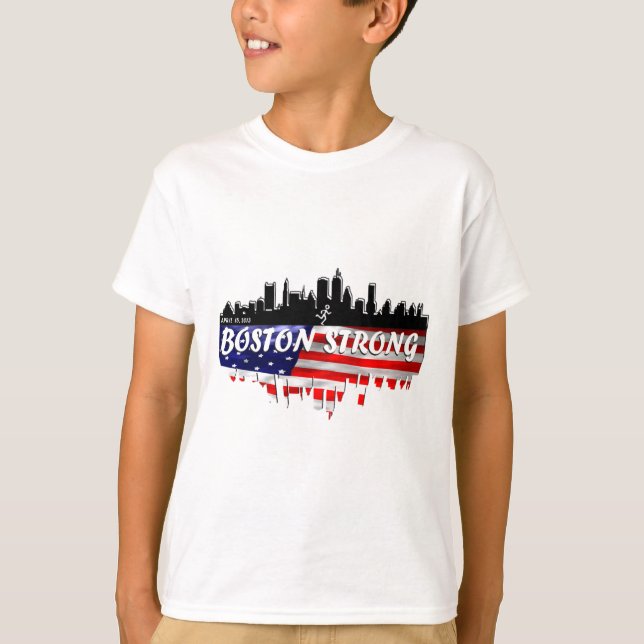 Boston Strong Run T-Shirt (Front)