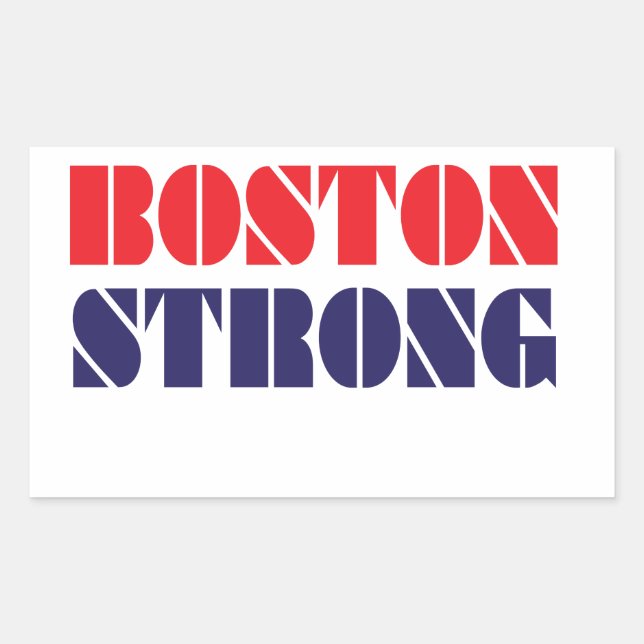 boston strong sticker (Front)