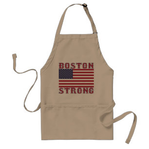 BOSTON STRONG U.S. Flag Grilling Apron