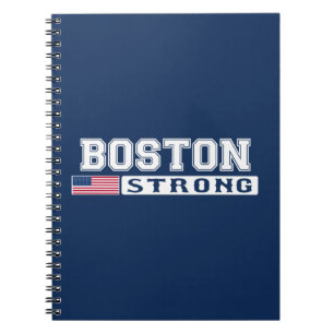 BOSTON STRONG U.S. Flag Notebook