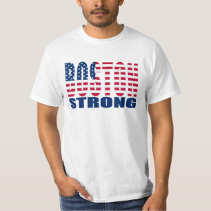 BOSTON STRONG U.S. Flag T-shirt