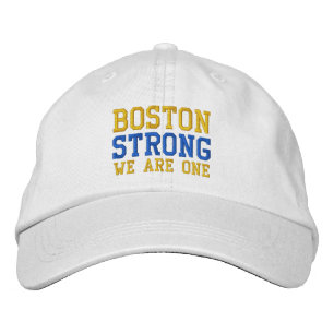 Boston Strong We Are One Embroidered Cap