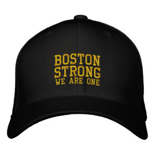 Boston Strong We Are One Embroidered Cap