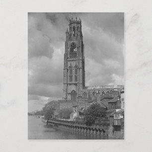 Boston Stump and River Welland, Lincolnshire Postcard