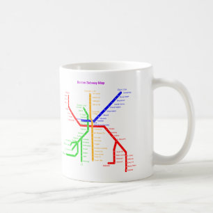 Boston subway Mug