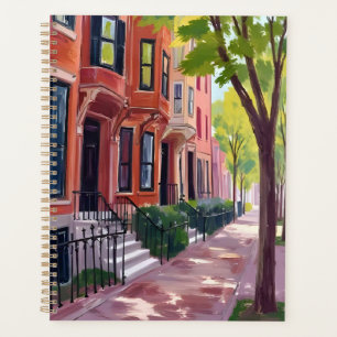 Boston Summer Massachusetts Brownstone Houses Planner