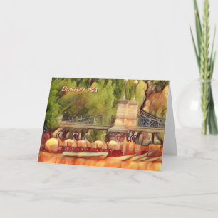 Boston Swan Boats Summer Filter Card