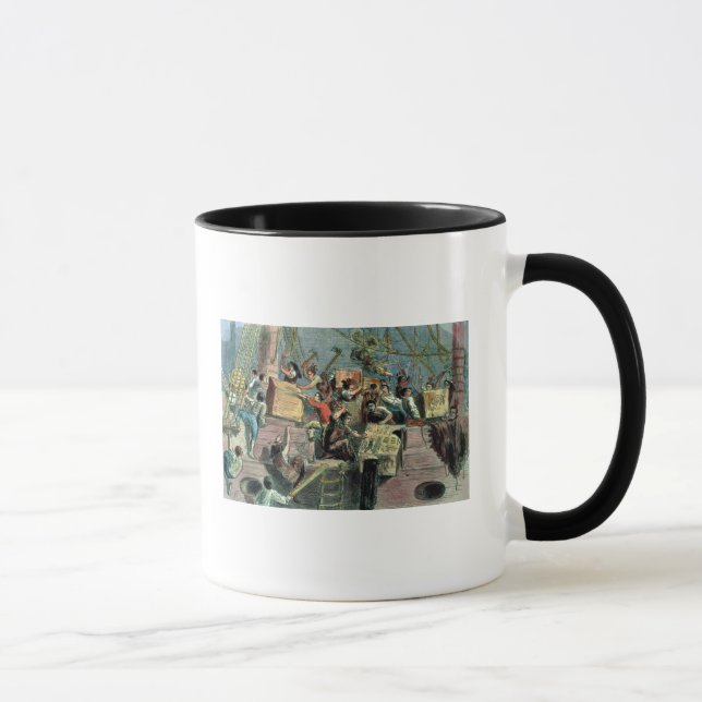 Boston Tea Party, 16th December 1773 Mug (Right)