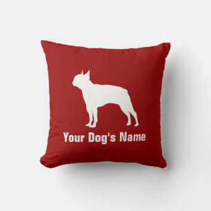 Boston Terrier ボストン・テリア Throw Pillow