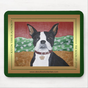 Boston Terrier Authority Mousepad