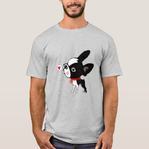 Boston terrier bark love Mirabelle T-Shirt