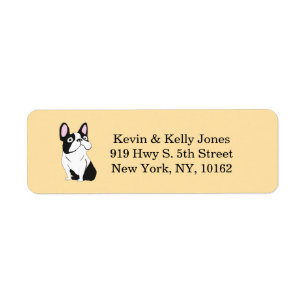 Boston Terrier beige