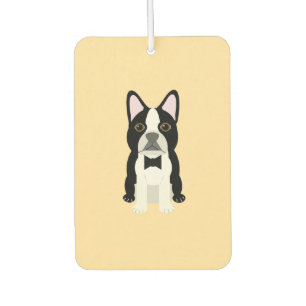 Boston Terrier beige Air Freshener