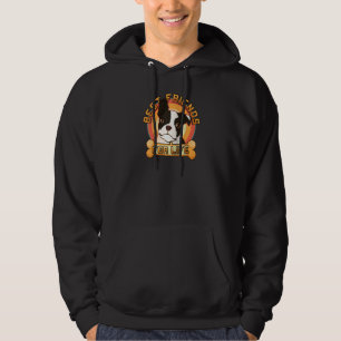Boston Terrier Best Friends For Life Dog Owner Rag Hoodie