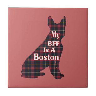 Boston Terrier BFF Tile