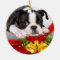 Boston Terrier Christmas Hanging Ornament