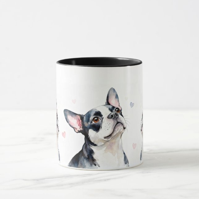Boston Terrier Coffee or Tea Mug (Center)
