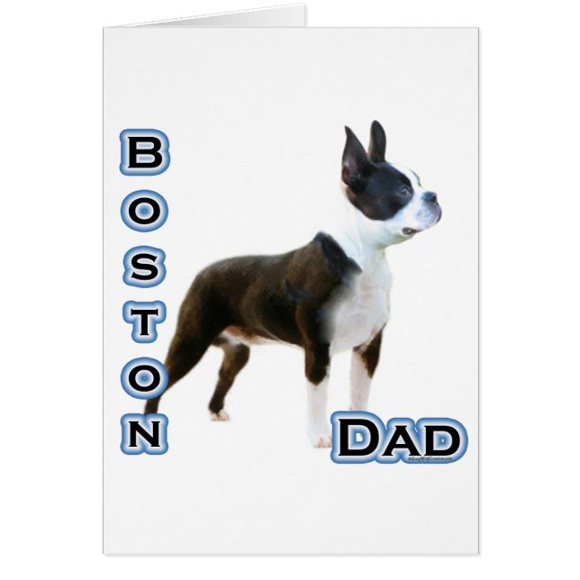 Boston Terrier Dad 4 (Front)